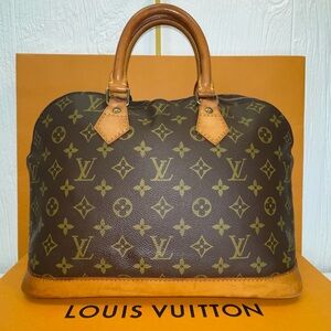Louis Vuitton Alma Purse! LV PM Monogram Handbag Vintage!